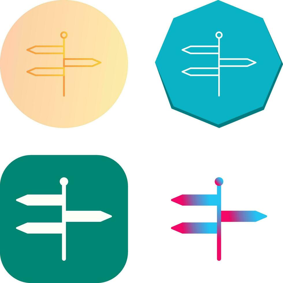 Directions Vector Icon