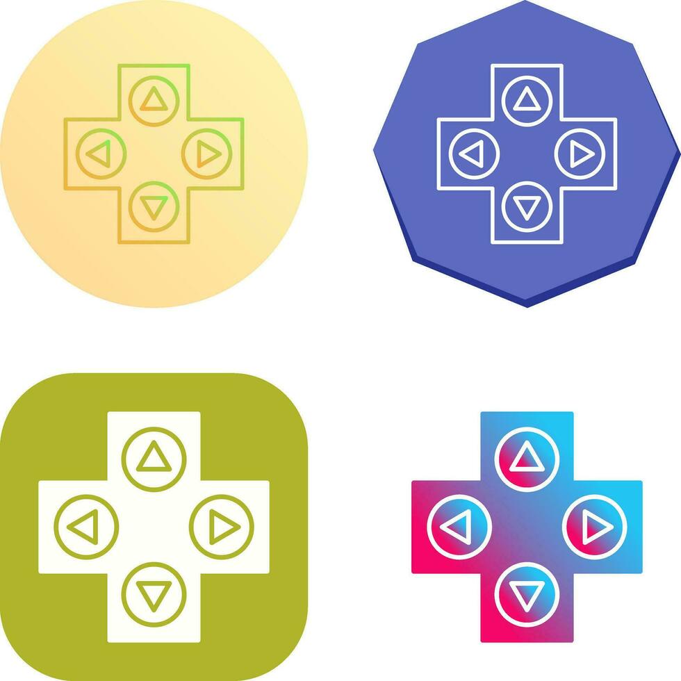 Unique Gaming Control Vector Icon