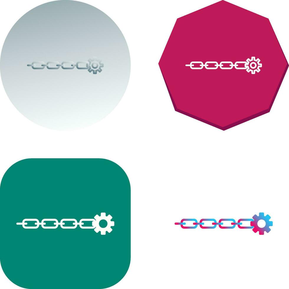 Unique Link Sales Vector Icon