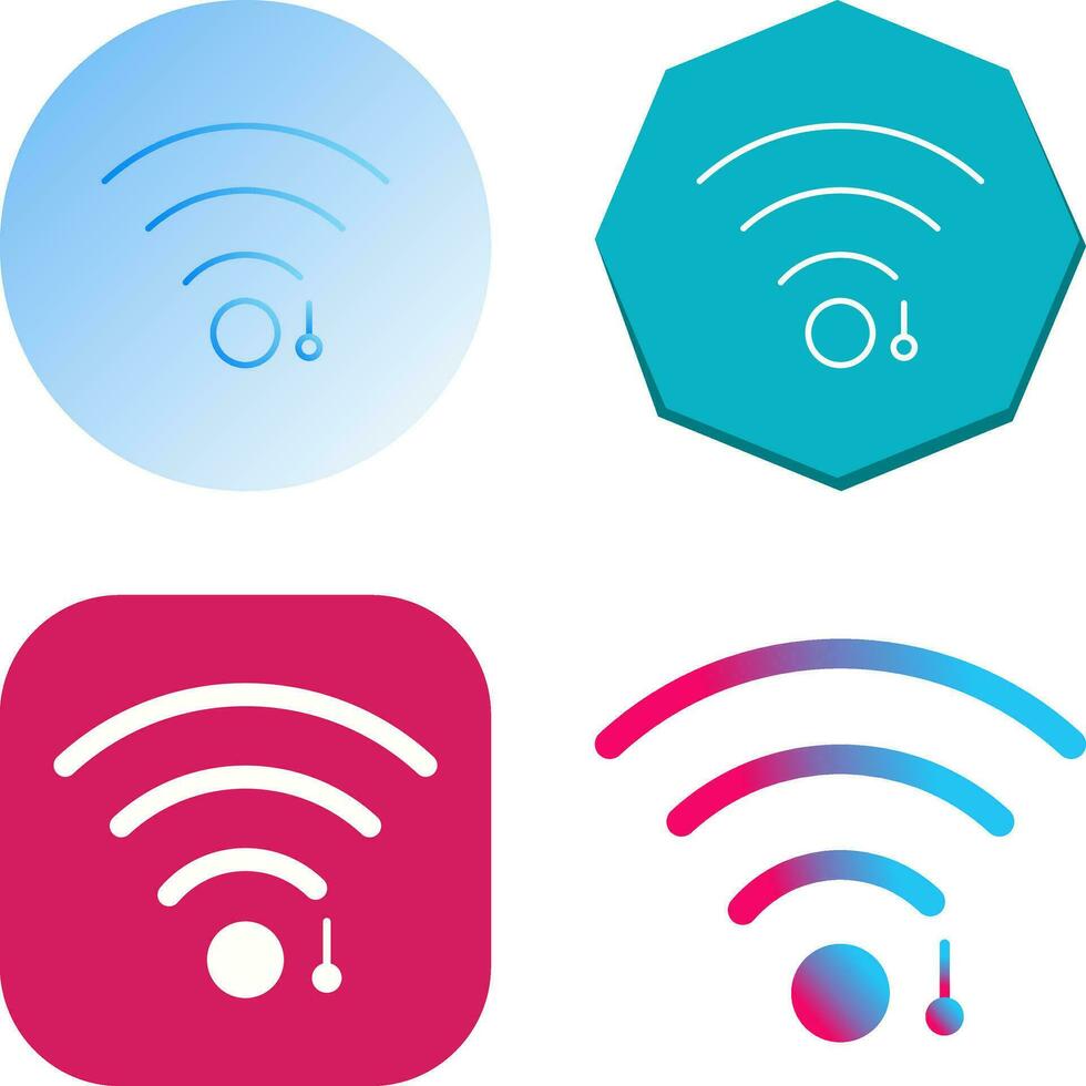 Unique WiFi Sign Vector Icon