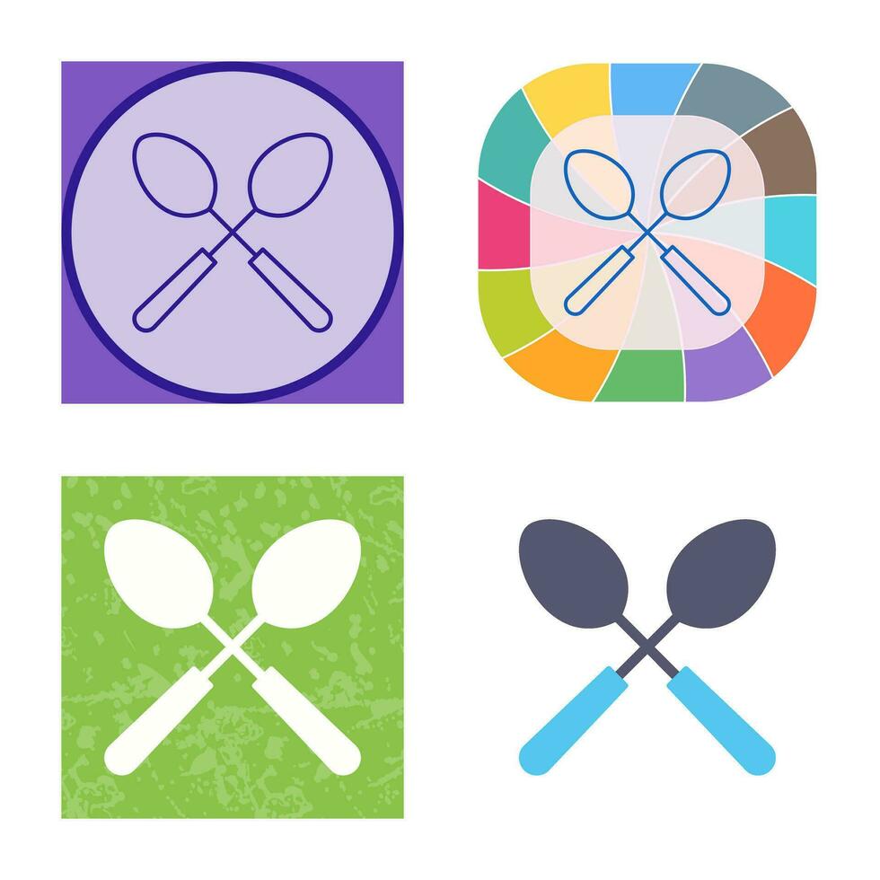 Spoons Vector Icon