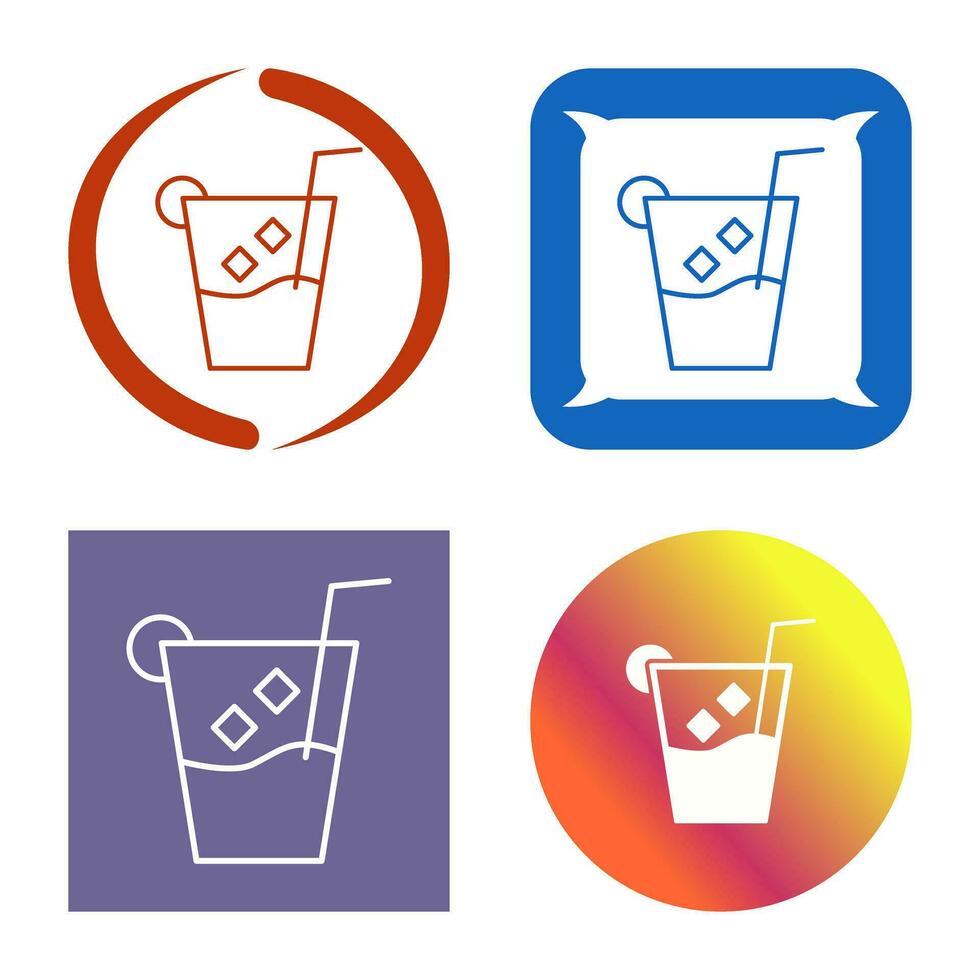 Unique Whiskey Sour Vector Icon