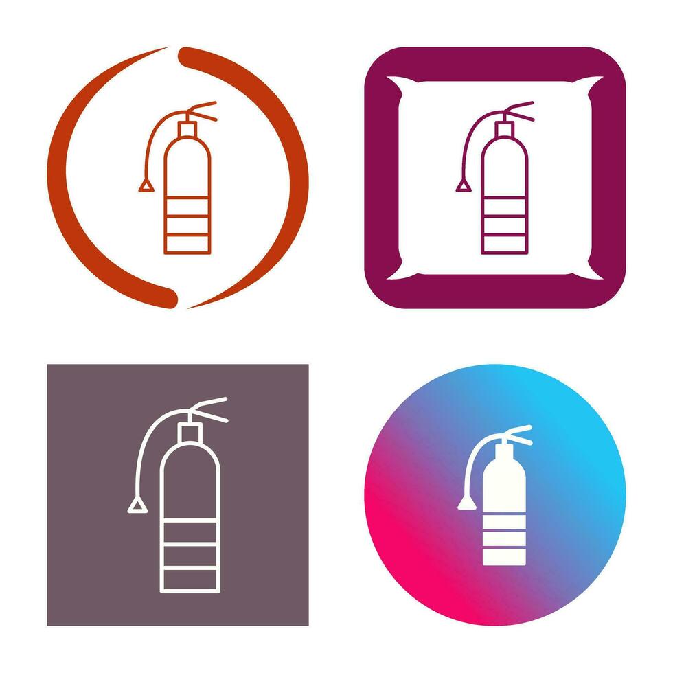 Unique Extinguisher Vector Icon