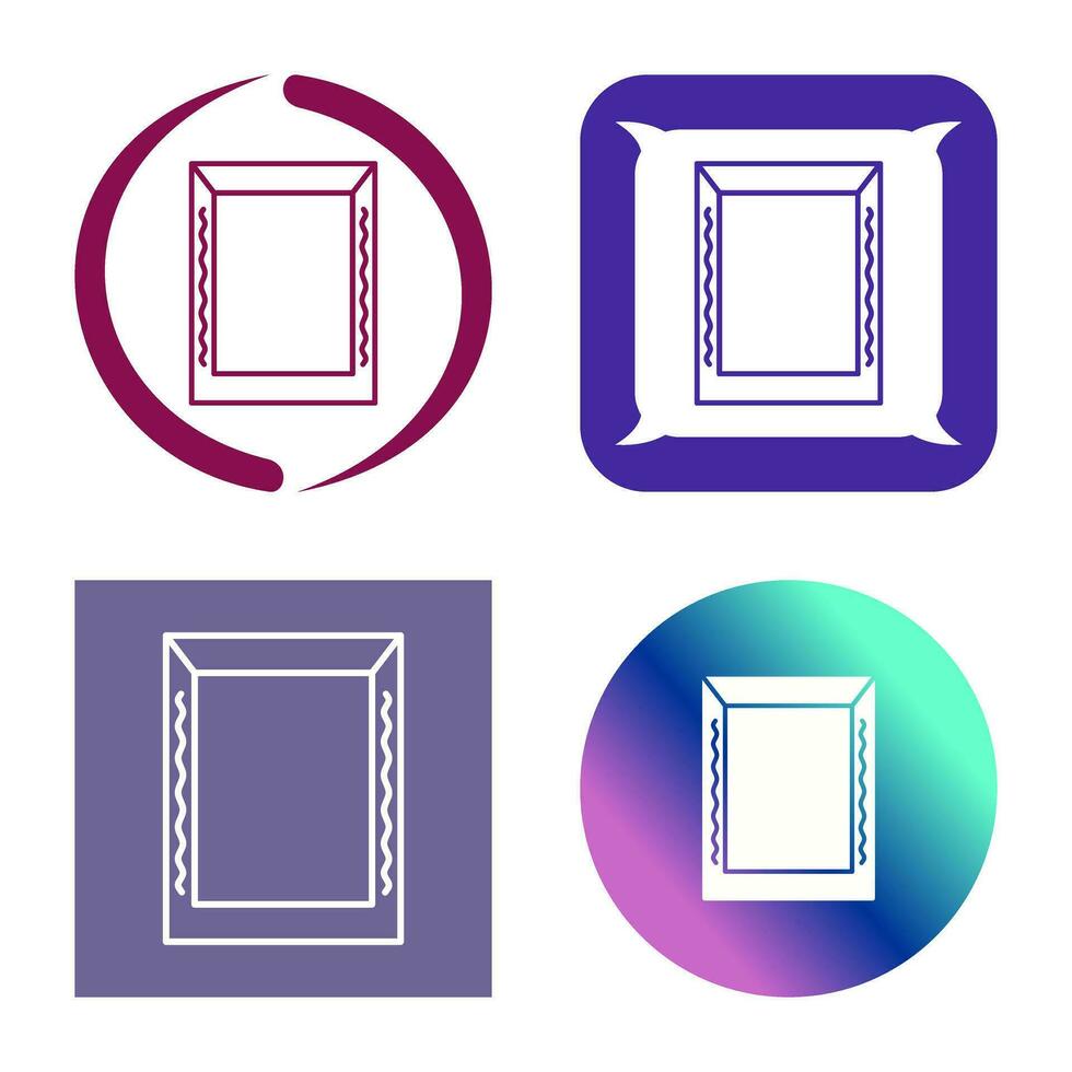 Unique Frame Vector Icon