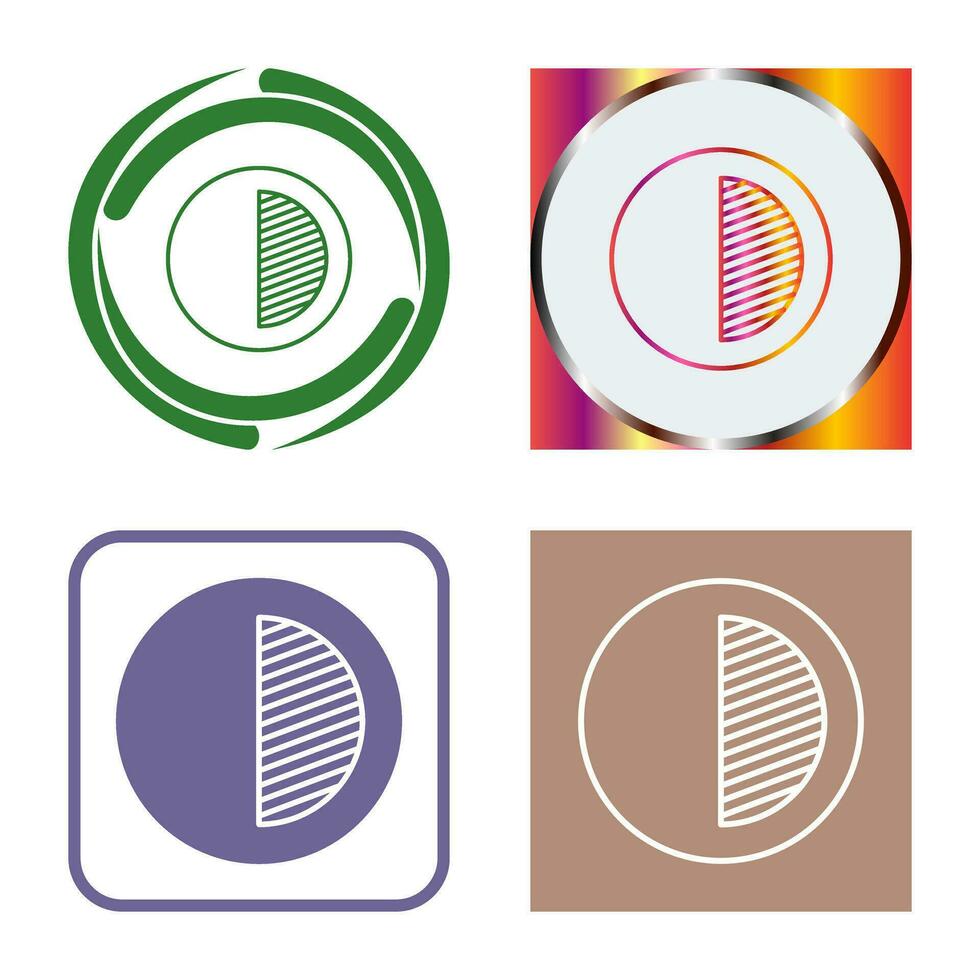 Unique Contrast Vector Icon