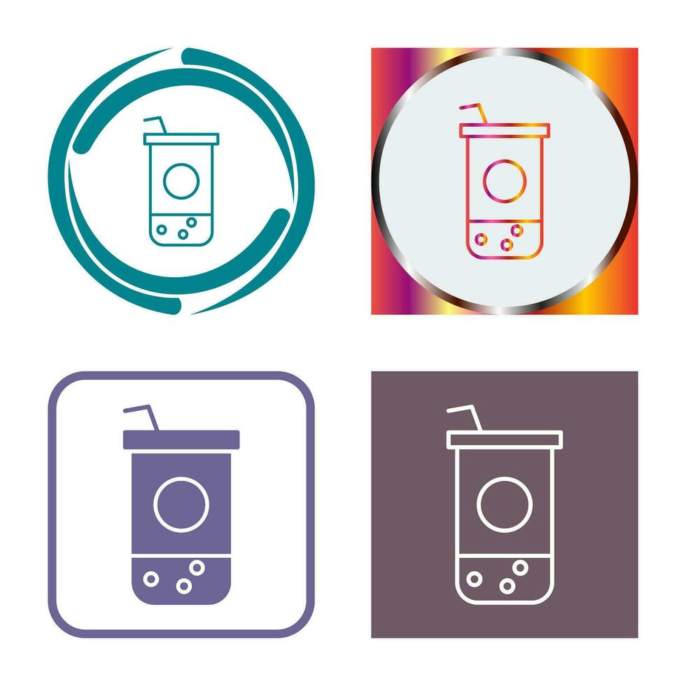 Chocolate Shake Vector Icon