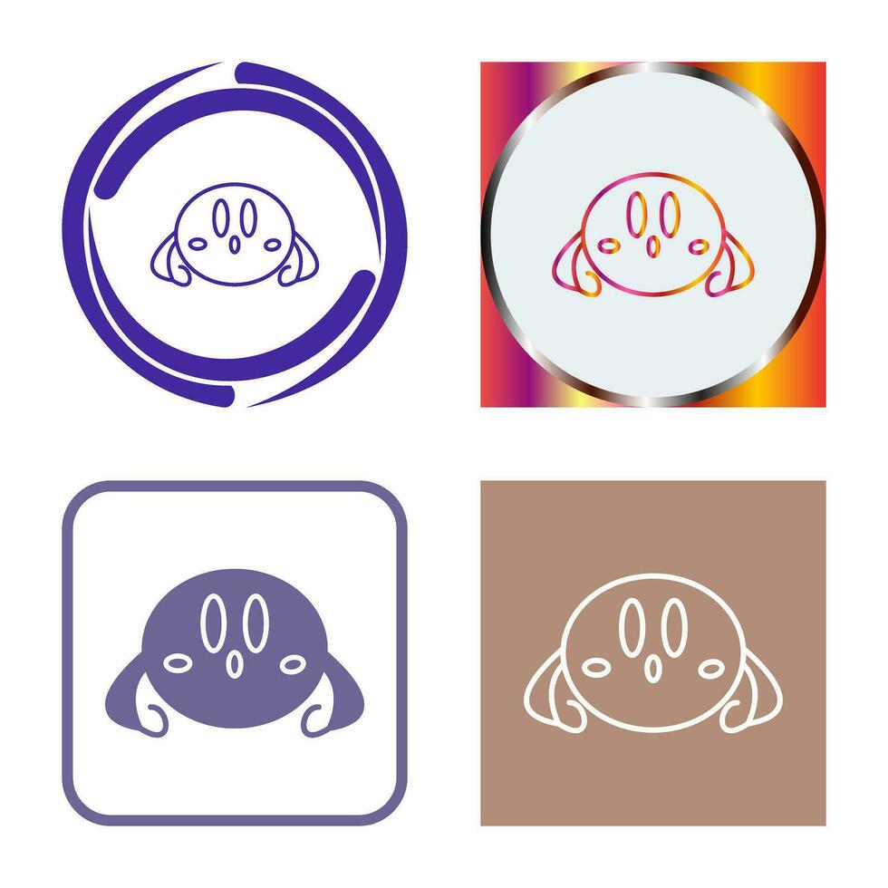 Unique Game Character Vector Icon