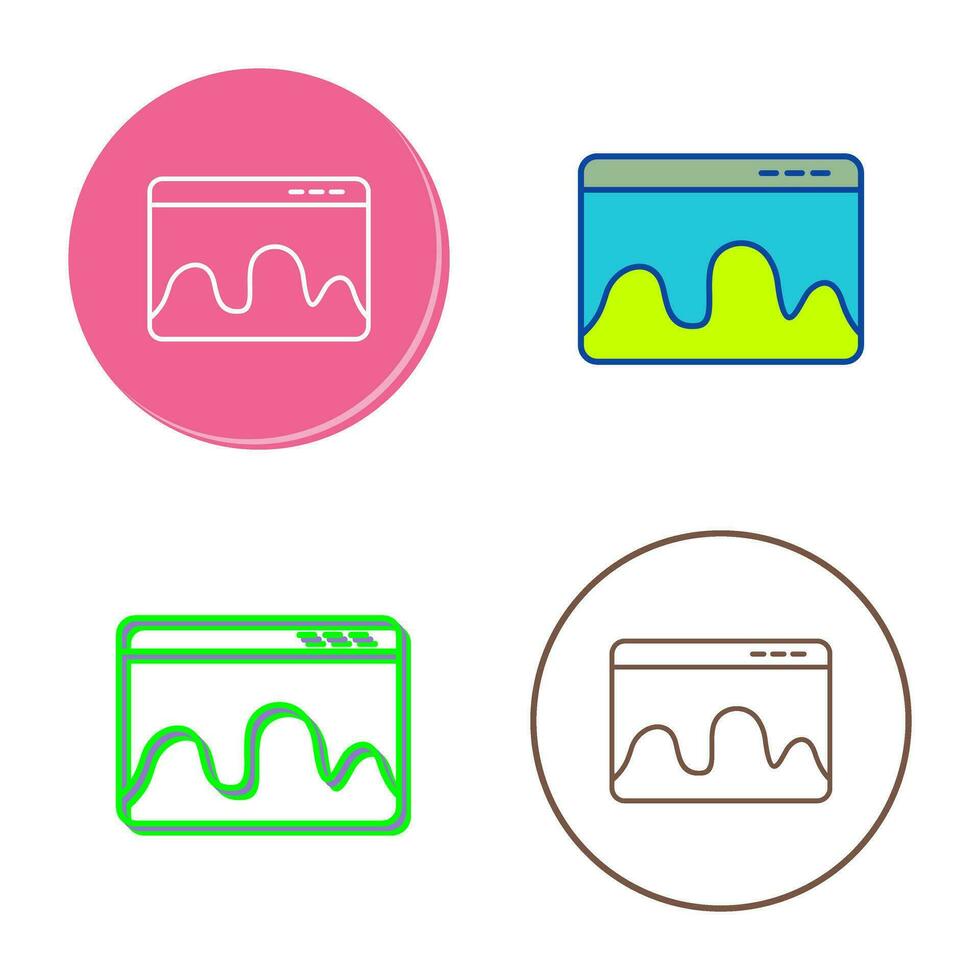 Webpage Statistics Vector Icon