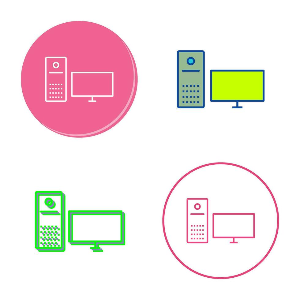 Unique Computer Vector Icon 34175403 Vector Art at Vecteezy