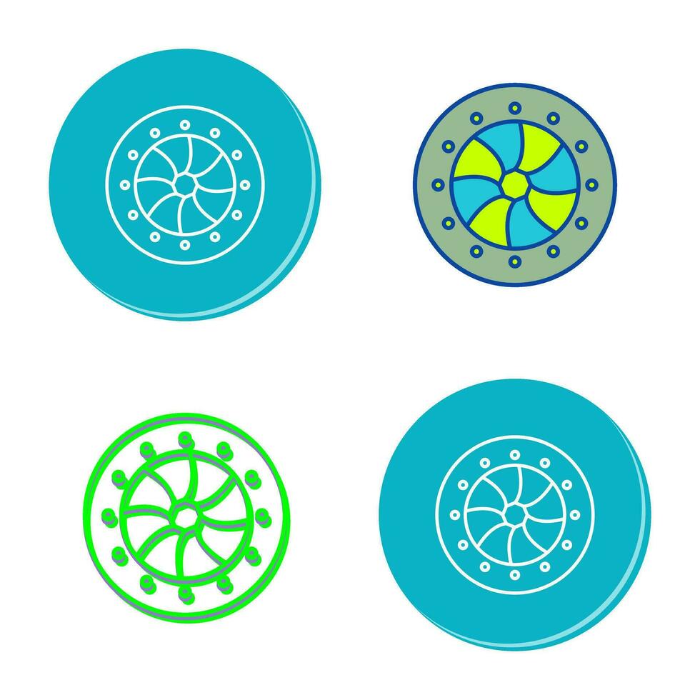 Unique Optical Diaphram Vector Icon