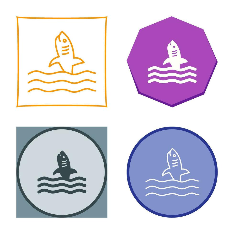 Dangerous Shark Vector Icon