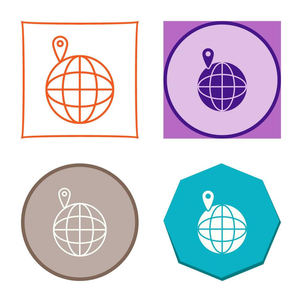 Vacation Spots Vector Icon