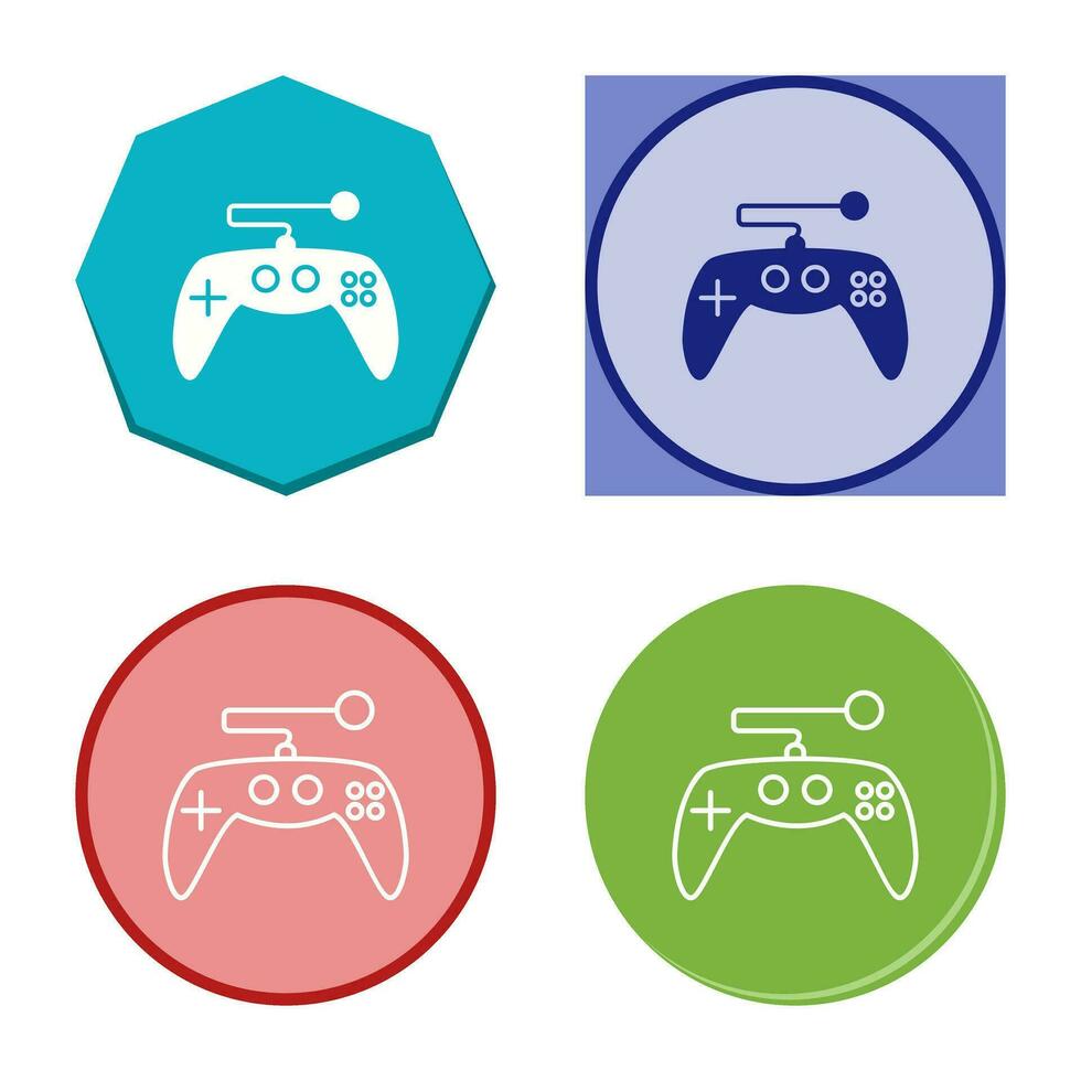 Unique Gaming Control Vector Icon