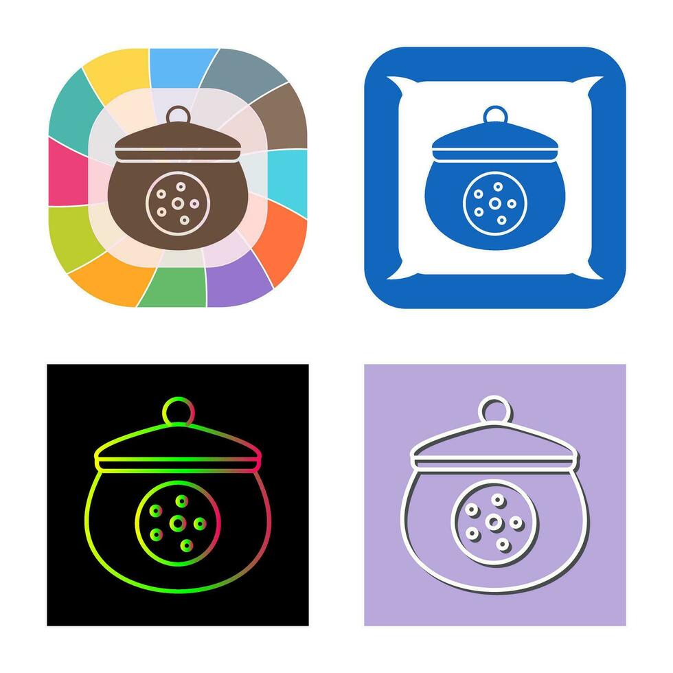 Cookie Jar Vector Icon