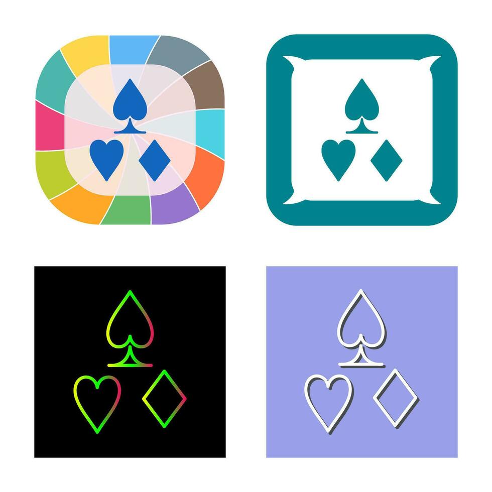 Card Suits Vector Icon