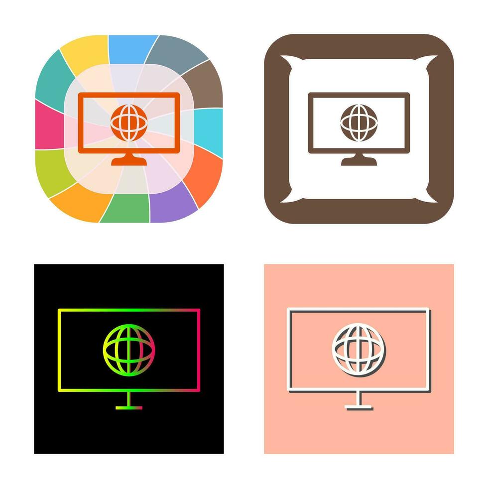 Unique Intranet Vector Icon