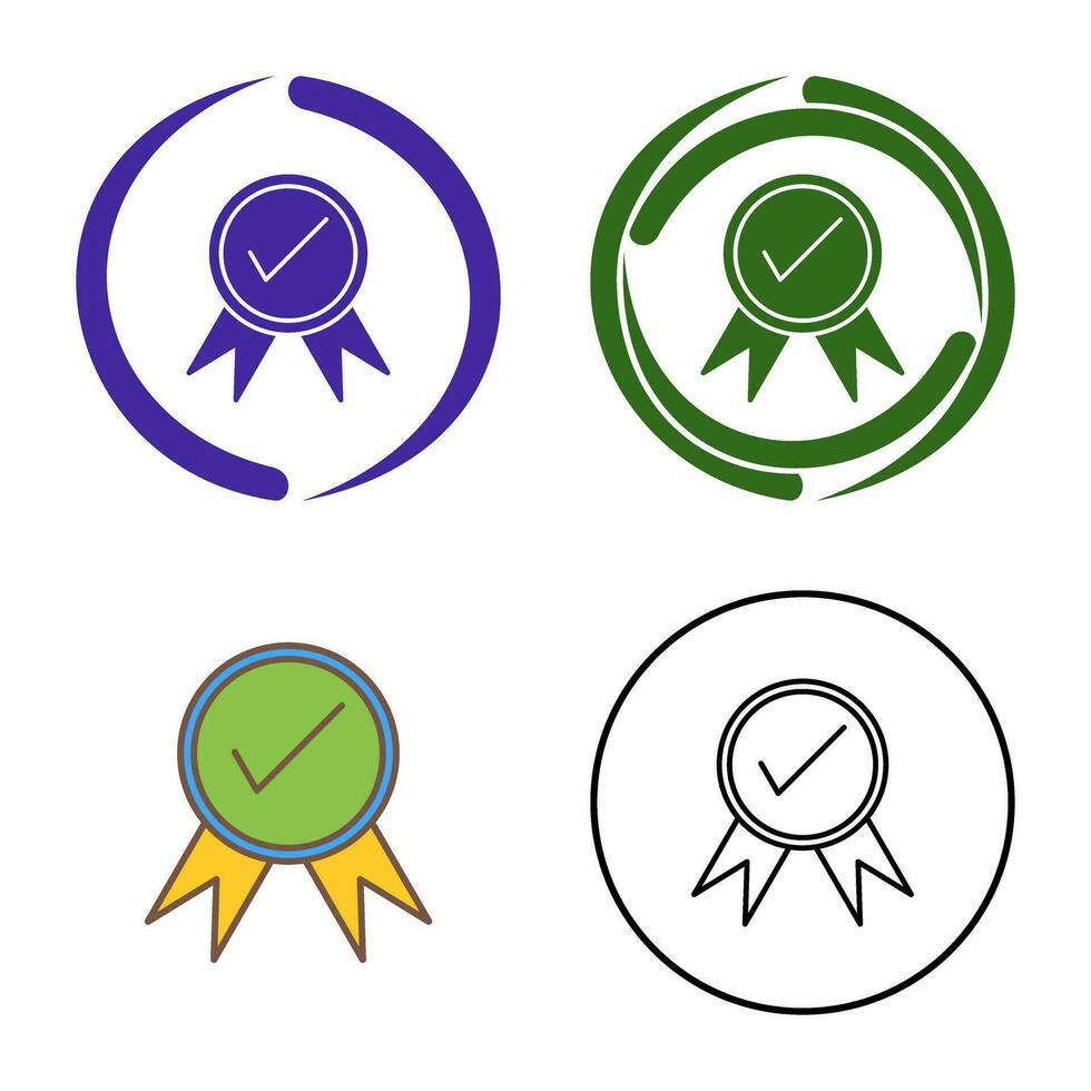 Unique Quality Control Vector Icon