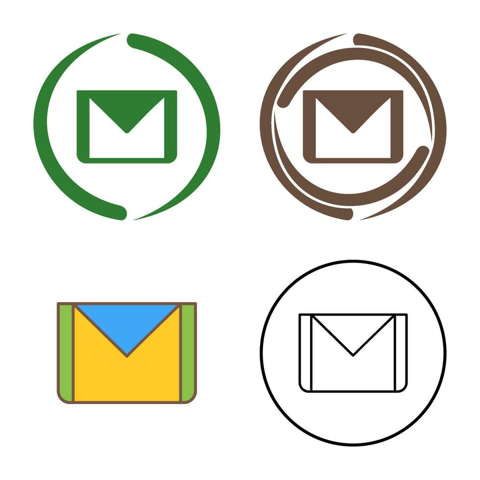 Unique Email Vector Icon