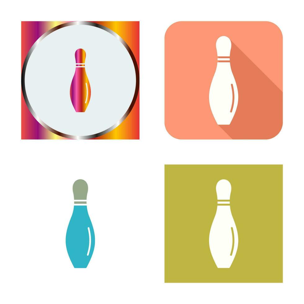 Bowling Pin Vector Icon