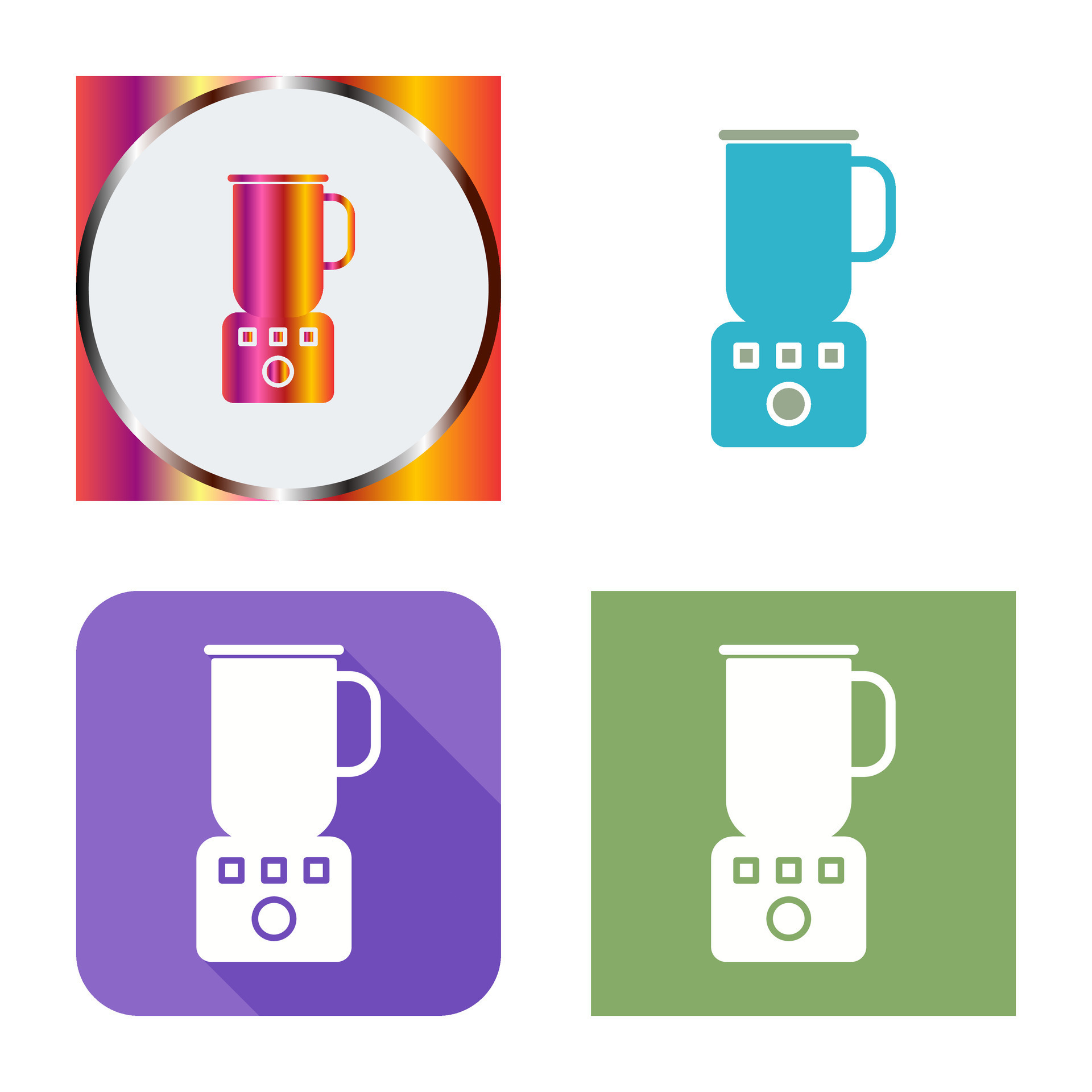 Coffee Blender Vector Icon 34176525 Vector Art at Vecteezy