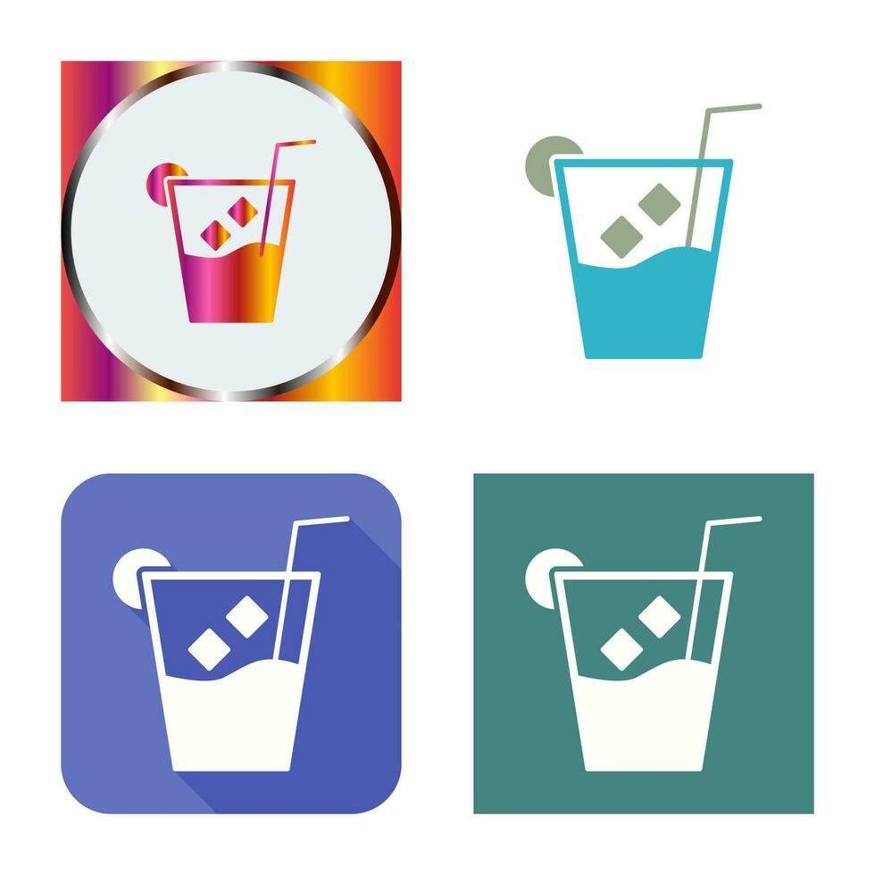 Unique Whiskey Sour Vector Icon