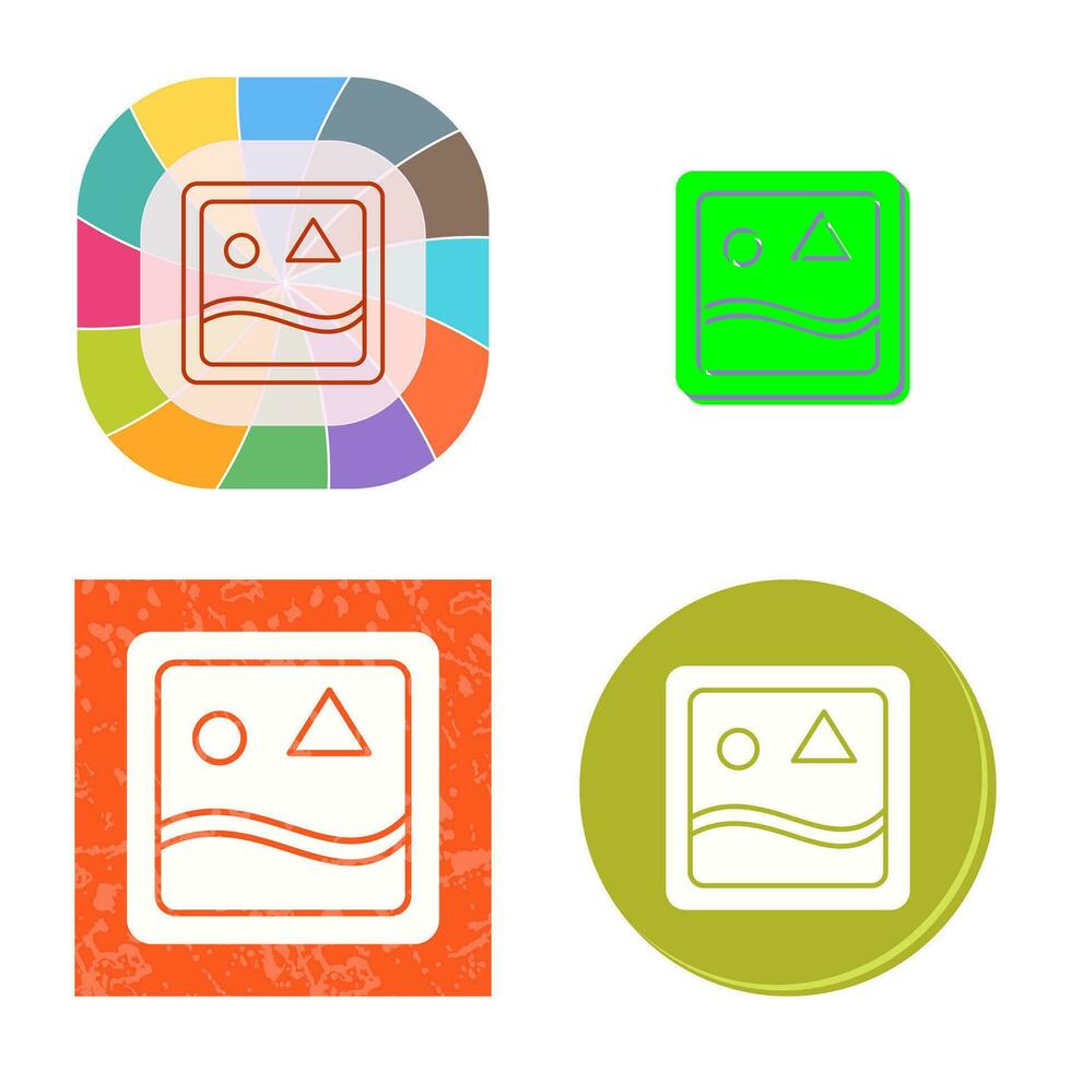 Unique Images Vector Icon