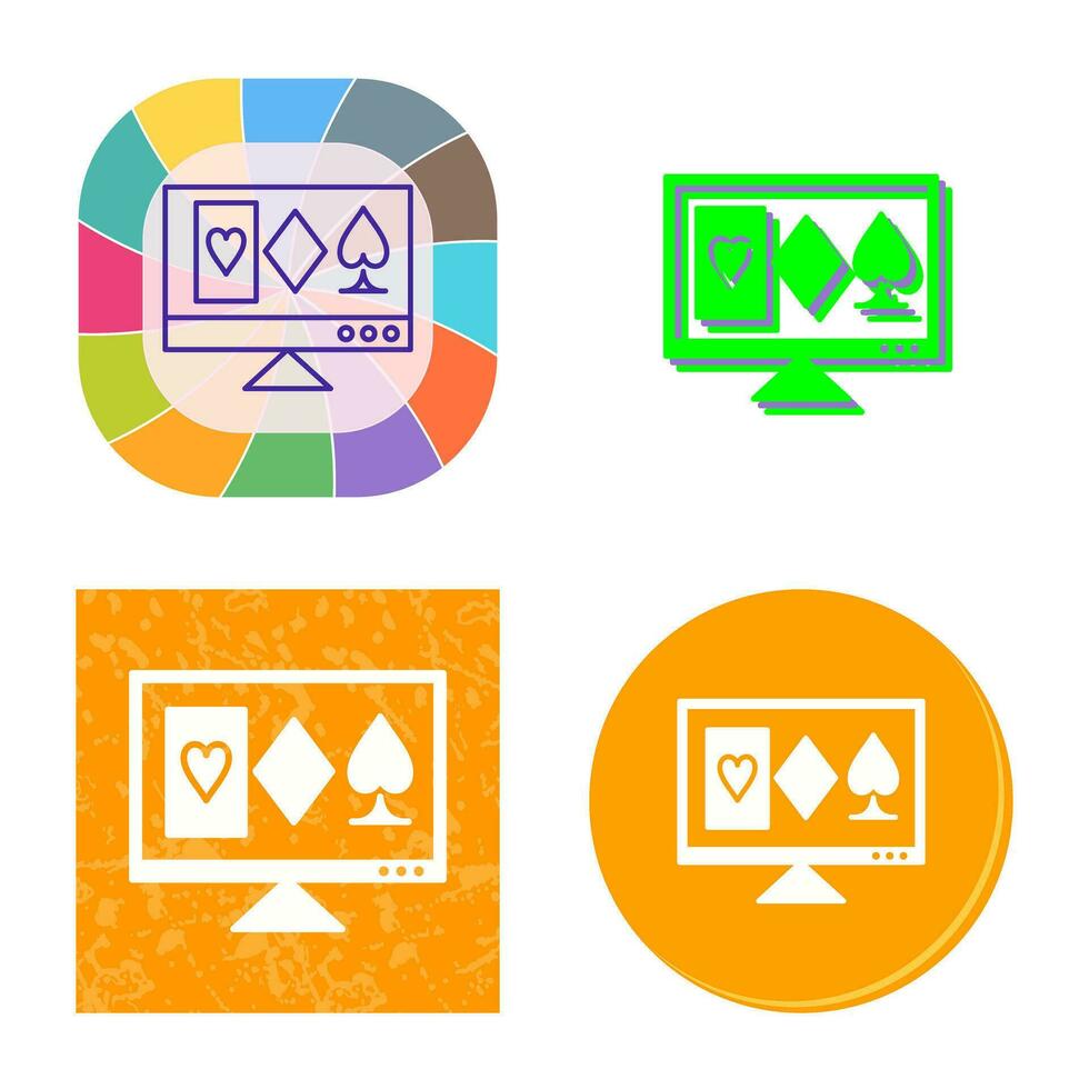 Online Gambling Vector Icon