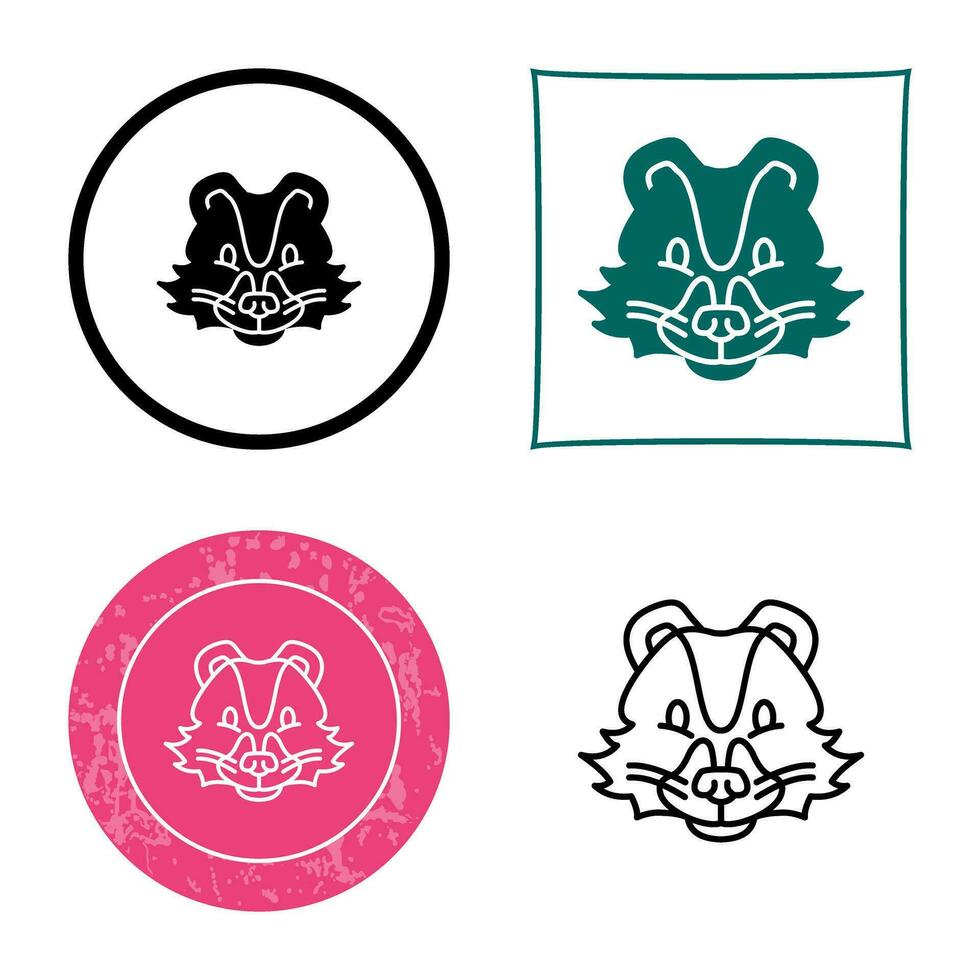 Skunk Vector Icon