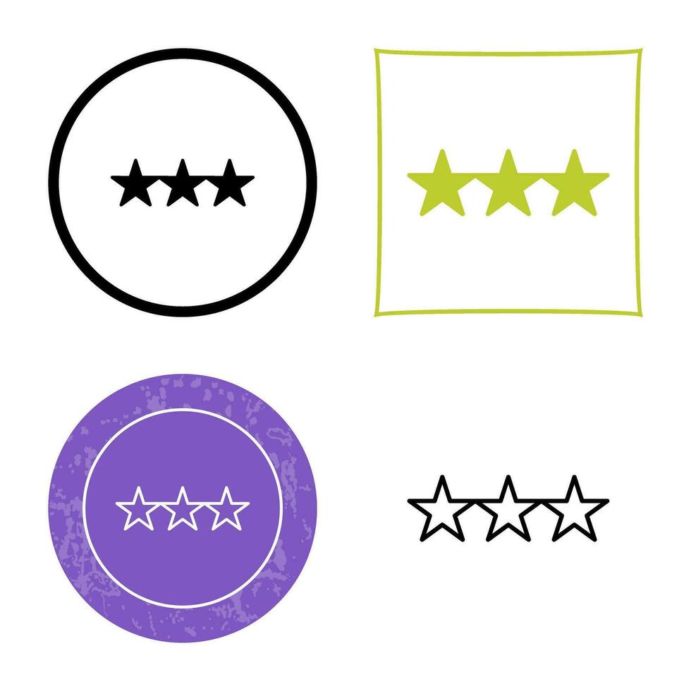 Stars Vector Icon