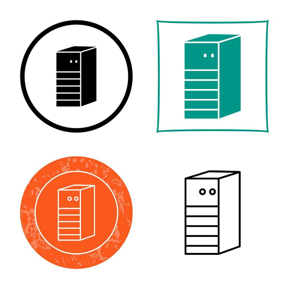 Server Network Vector Icon