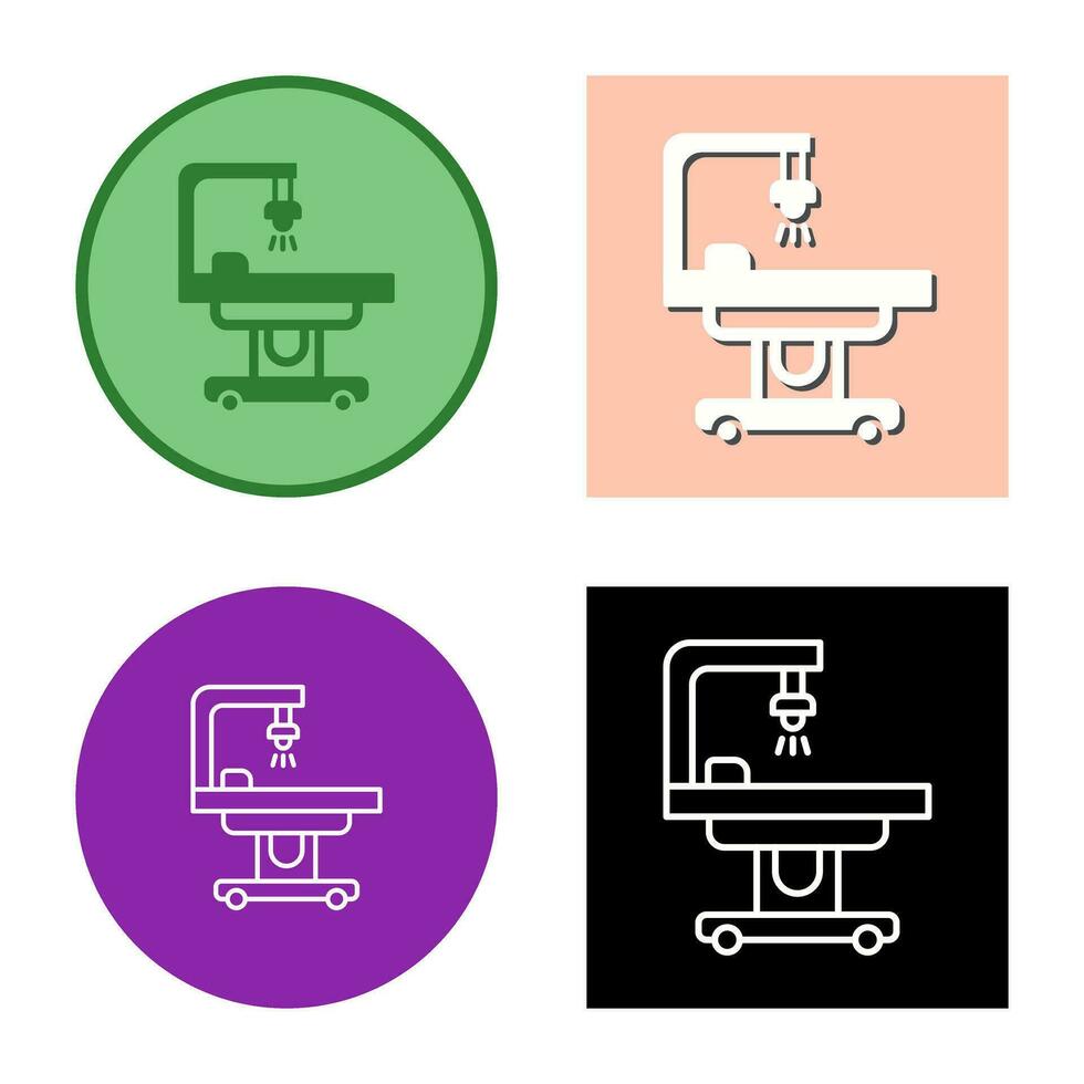 icono de vector de sala de operaciones