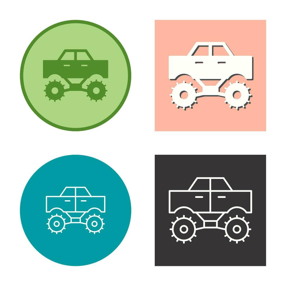 Monster Truck Vector Icon