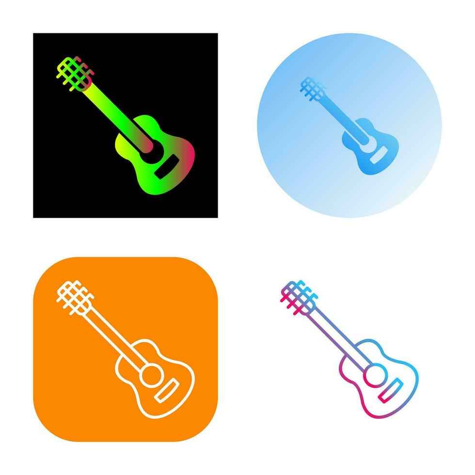 icono de vector de guitarra