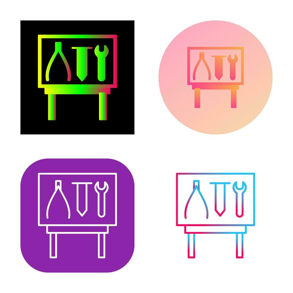 Tools Exhibit Vector Icon