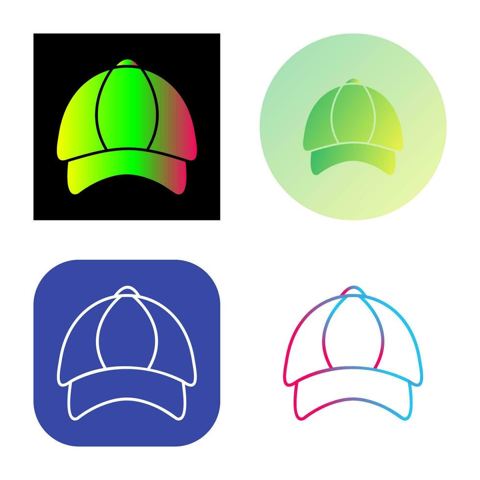 P Cap Vector Icon