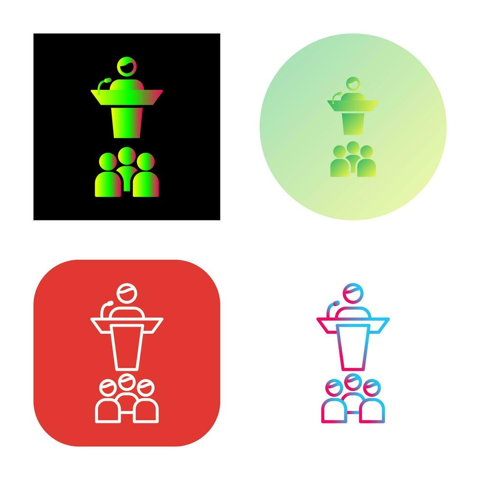 Seminar Vector Icon