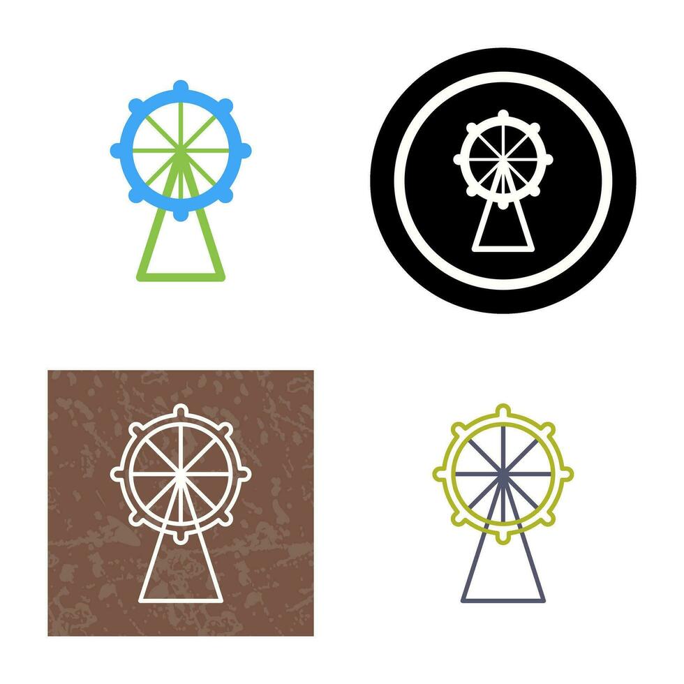 Ferris Wheel Vector Icon