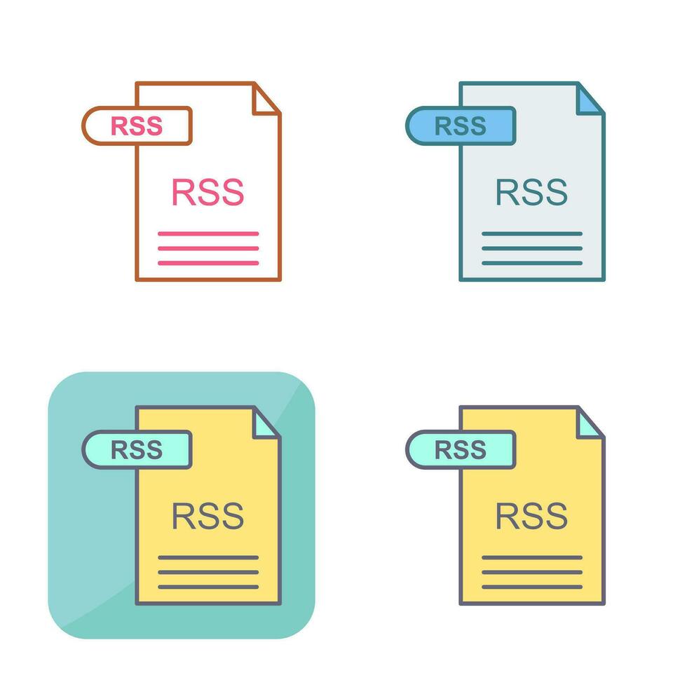 RSS Vector Icon