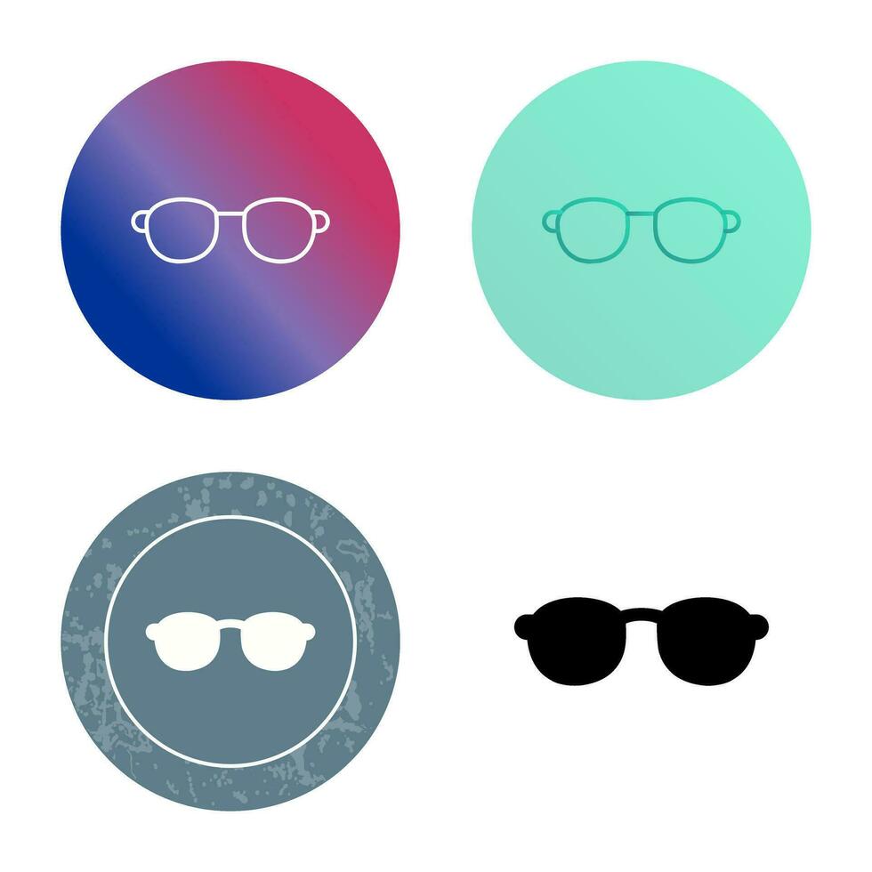 icono de vector de gafas de sol