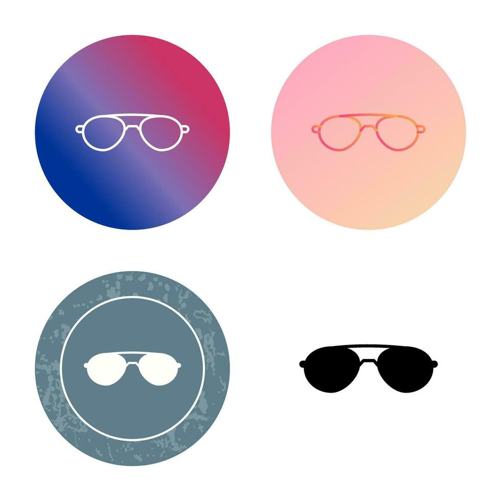 icono de vector de gafas de sol