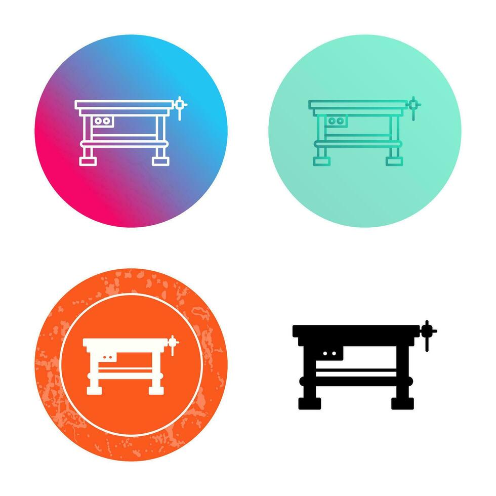 Work Bench Vector Icon