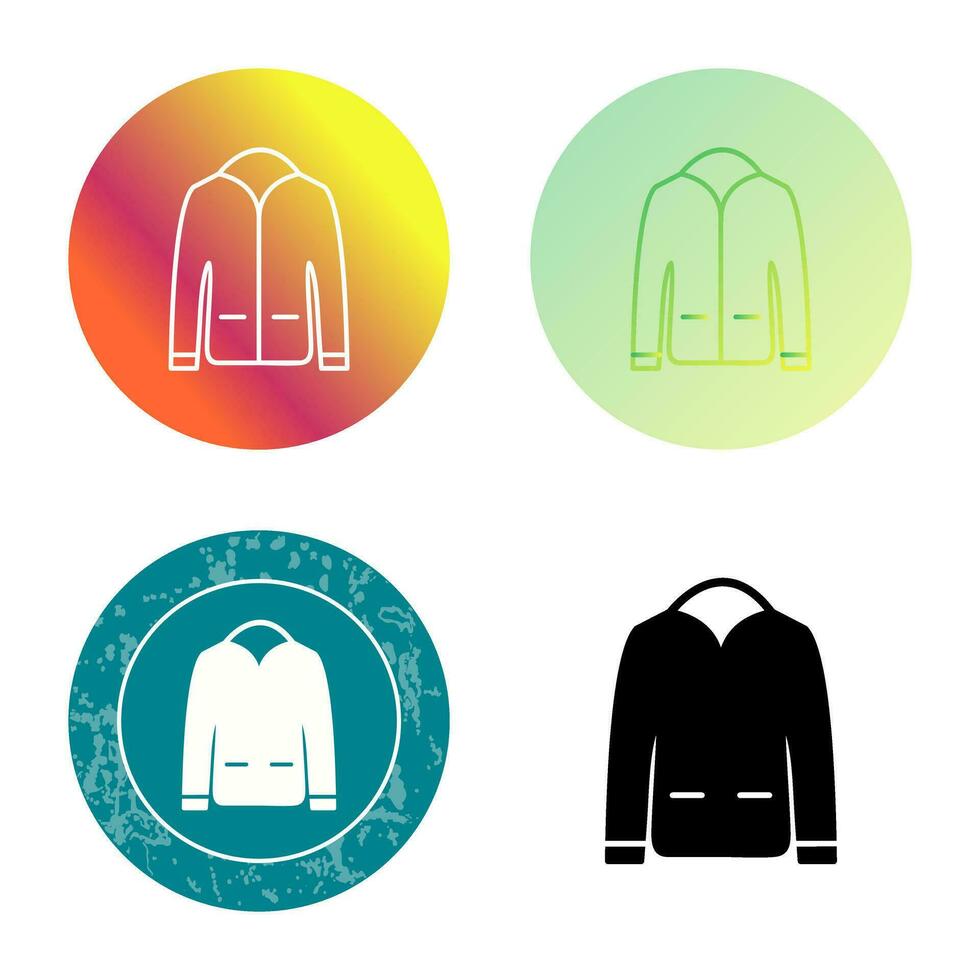 Men's Jacket Vector Icon