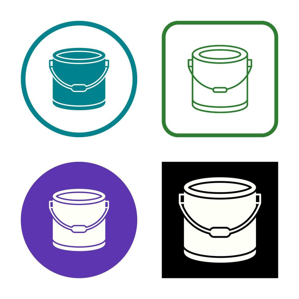 Paint Bucket Vector Icon