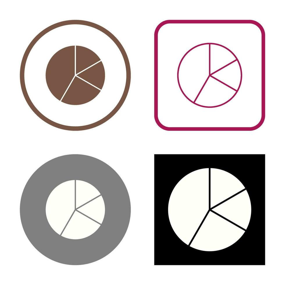 Pie Chart Vector Icon