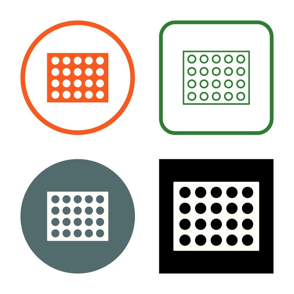 Colored Palette Vector Icon