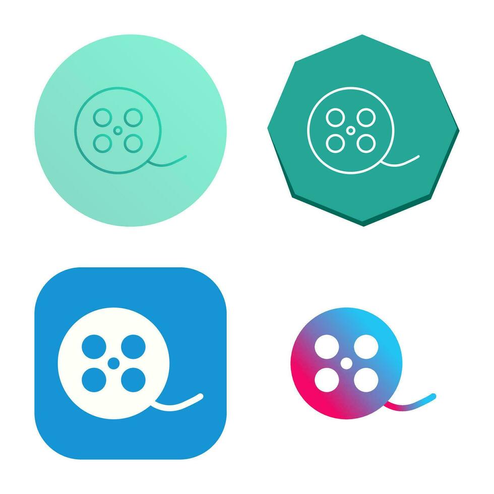 Reel Vector Icon