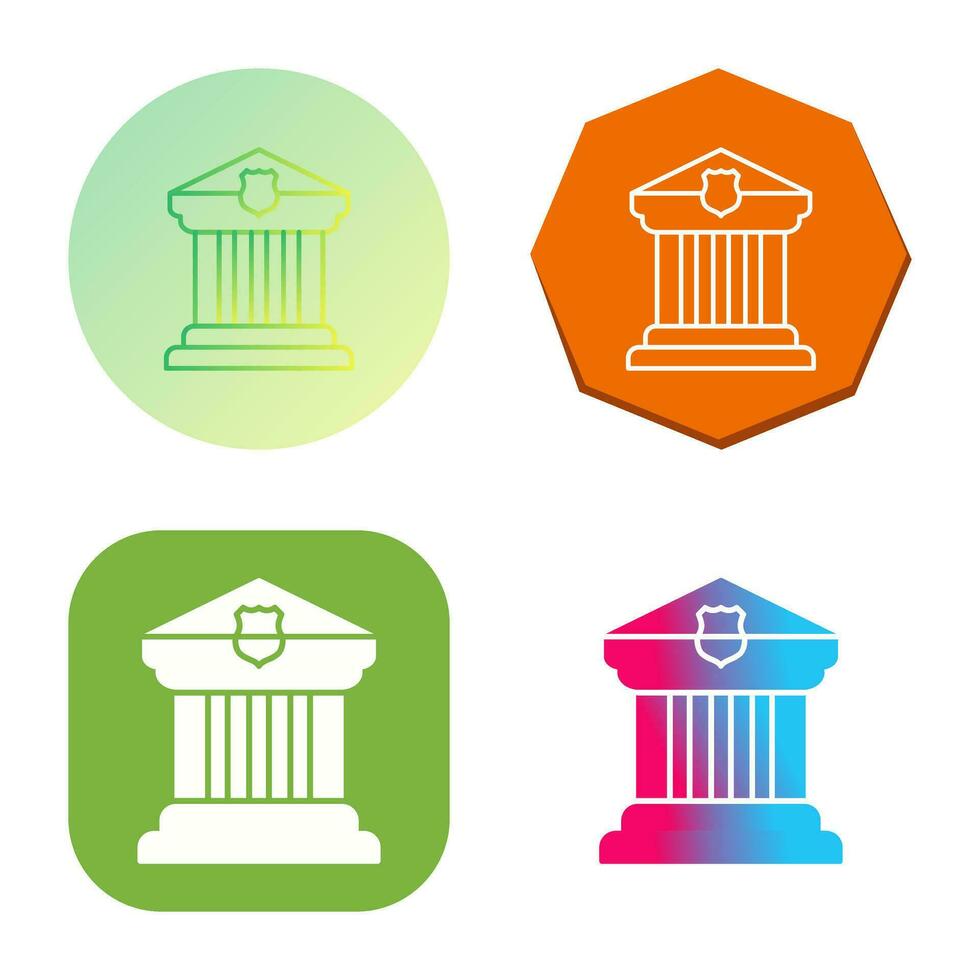 Courthouse Vector Icon
