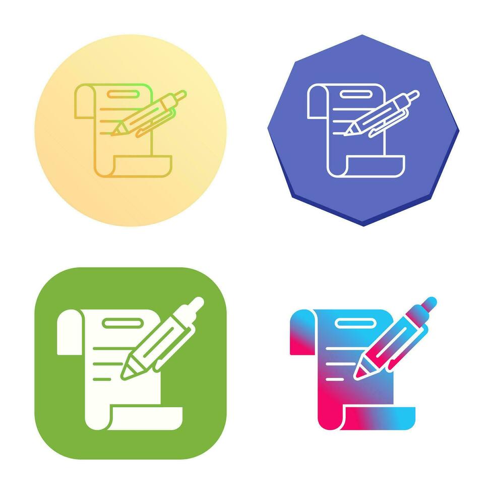 Contract Vector Icon