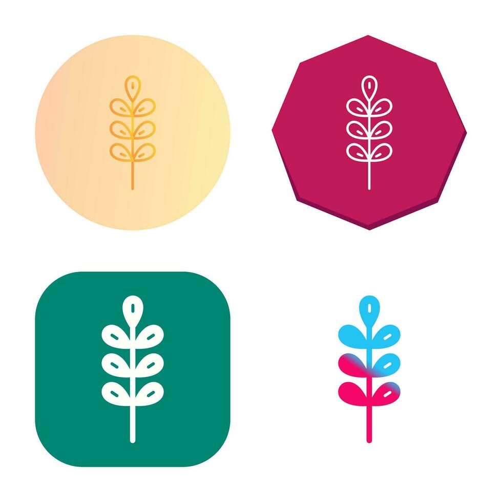 Barley Vector Icon