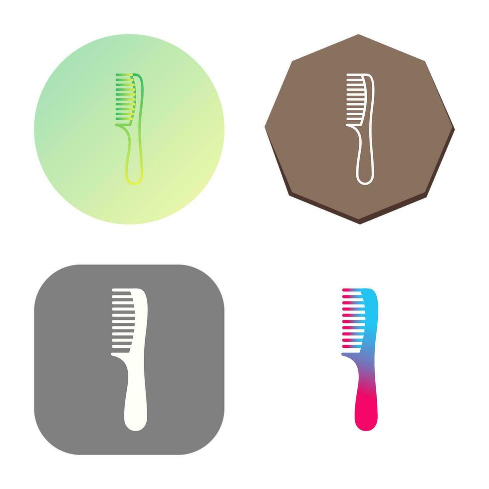 Comb Vector Icon